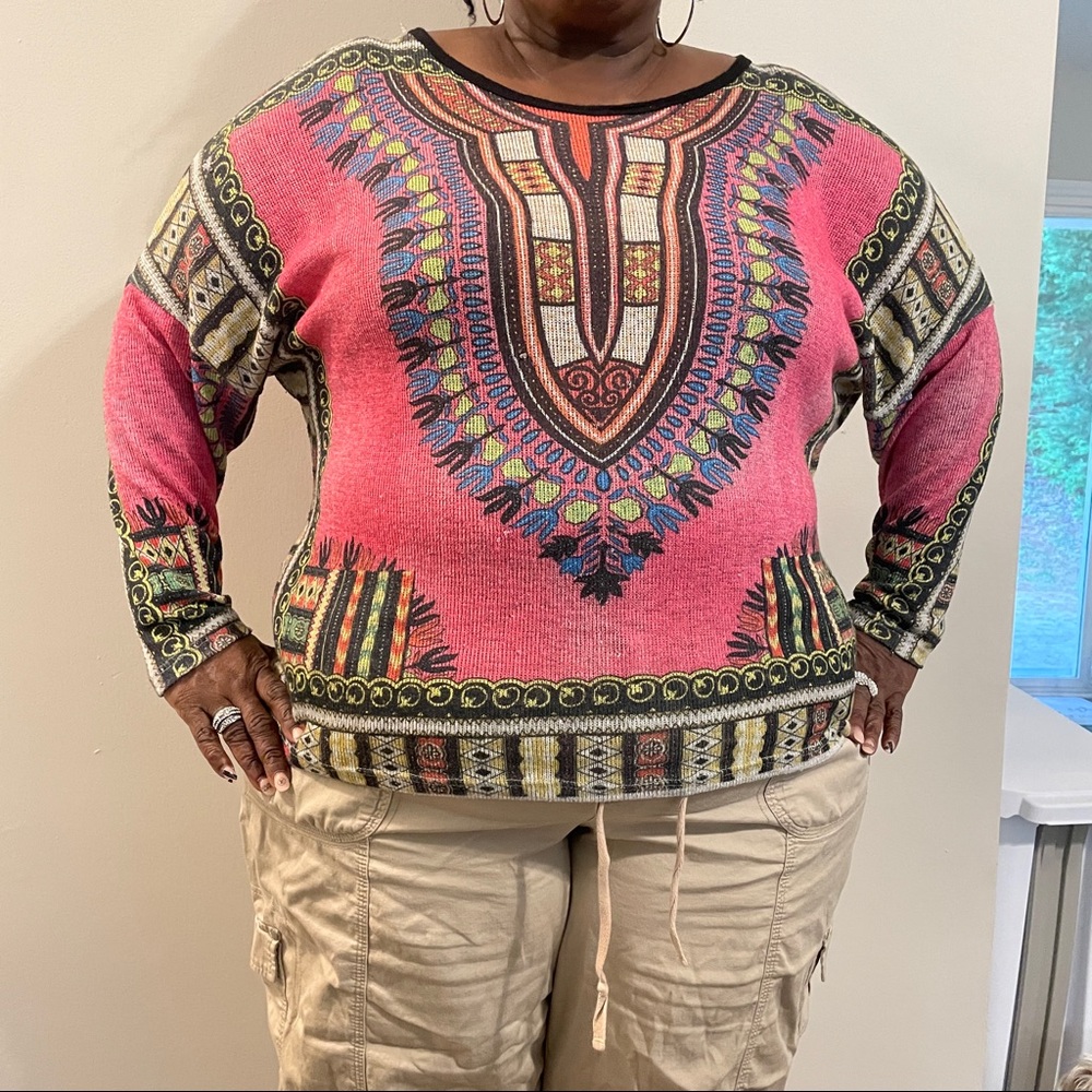 Pink Dashiki